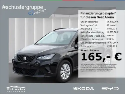 Gebraucht Seat Arona Style 95 PS (69 kW) 2023 Schwarz SUV