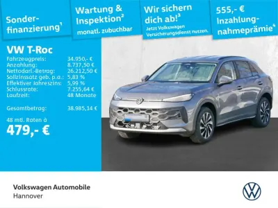 Gebraucht VW T-Roc Style 116 PS (85 kW) 2026 Grau SUV