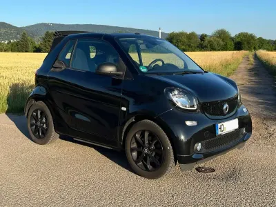 Gebraucht Smart ForTwo Cabrio Passion 71 PS (52 kW) 2016 Schwarz Cabrio