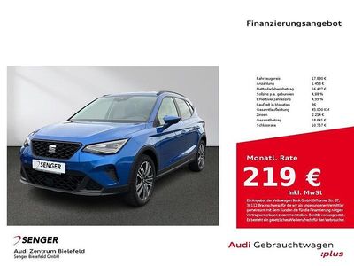 Usata Seat Arona Style 110 CV (80 kW) 2022 Blu SUV