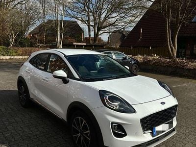 Gebraucht Ford Puma Titanium 125 PS (91 kW) 2021 Weiß SUV