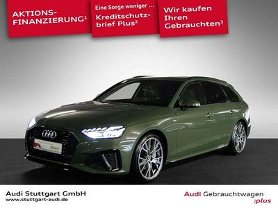 Gebraucht Audi A4 S-Line 204 PS (150 kW) 2023 Distriktgrün metallic Kombi