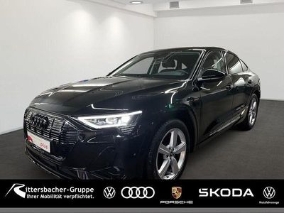 Gebraucht Audi e-tron S-Line 230 kW (313 PS) 2022 Mythosschwarz metallic SUV
