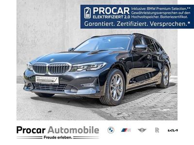 Usata BMW 330e Sport Line 252 CV (185 kW) 2021 Nero Berlina