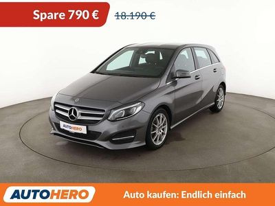 Gebraucht Mercedes B180 Urban 122 PS (89 kW) 2018 Mountaingrau Van / Kleinbus