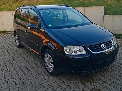 Gebraucht VW Touran 136 PS (100 kW) 2004 Schwarz Van / Kleinbus