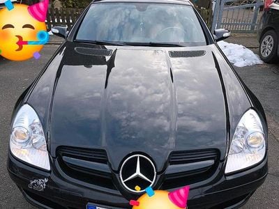Gebraucht Mercedes SLK200 163 PS (119 kW) 2005 Schwarz Cabrio
