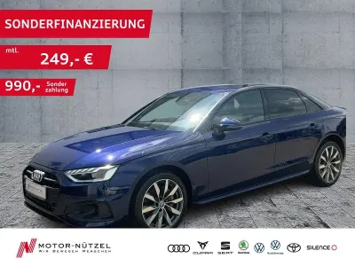 Brugt Audi A4 Advanced 190 HK (139 kW) 2020 Blå Sedan