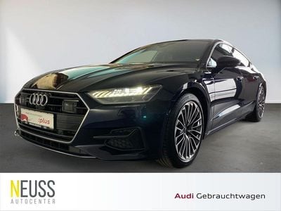 Gebraucht Audi A7 Sportback Ambiente 299 PS (219 kW) 2021 Firmamentblau metallic Kleinwagen