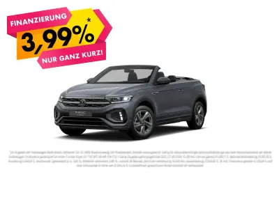 Usata VW T-Roc Cabriolet R-line 150 CV (110 kW) 2025 Grigio Cabrio