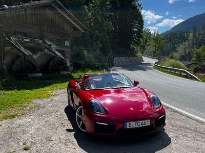 Gebraucht Porsche Boxster 330 PS (242 kW) 2015 Rot Cabrio