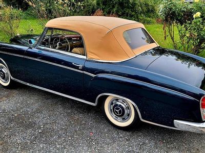 Second-hand Mercedes 220 109 CP (80 kW) 1959 Albastru Cabrio