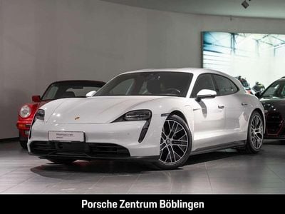 Gebraucht Porsche Taycan Sport Turismo 350 kW (476 PS) 2022 Weiss Kombi