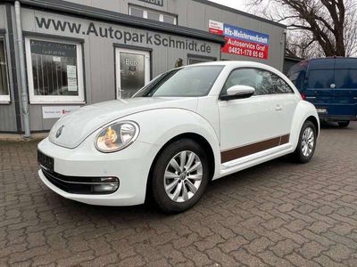 gebraucht VW Beetle Lim. KLIMA°NAVI°PDC°SCHECKHEFT VOLL°ALU!