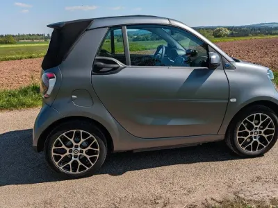 Gebraucht Smart ForTwo Coupé 60 kW (82 PS) 2022 Grau Cabrio