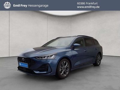 Gebraucht Ford Focus ST-Line X 125 PS (91 kW) 2023 Blau Kombi