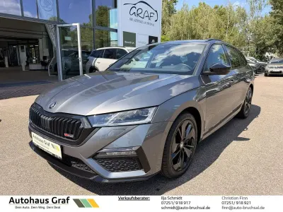 Gebraucht Skoda Octavia RS 200 PS (147 kW) 2024 Graphitegrau metallic Kombi