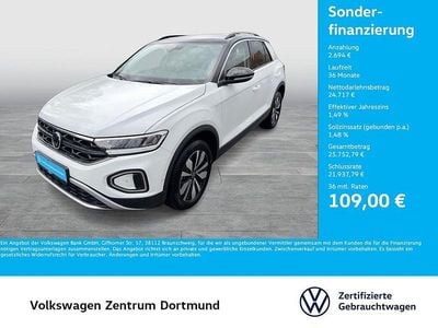 Gebraucht VW T-Roc Goal 150 PS (110 kW) 2025 Weiß SUV