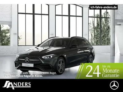 Brugt Mercedes C220 AMG 200 HK (147 kW) 2025 Hvid Stationcar