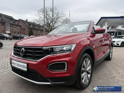 Gebraucht VW T-Roc Cabriolet Style 150 PS (110 kW) 2020 Kings red Cabrio