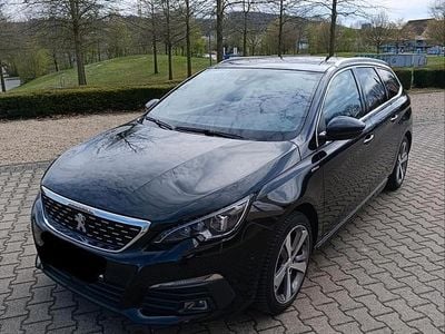 Gebraucht Peugeot 308 SW GT-line 131 PS (96 kW) 2018 Schwarz Kombi