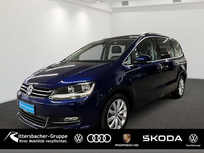 Atlantik blue metallic Gebraucht 2020 VW Sharan Highline Van / Kleinbus | 24.990 € (Fairer Preis)