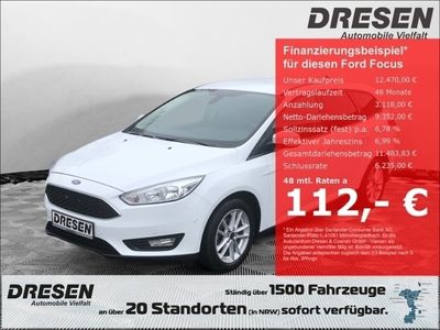 gebraucht Ford Focus Tunier 1,6 Duratec Ti-VCT Trend 92 KW / 125 PS, AC, PDC, uvm.