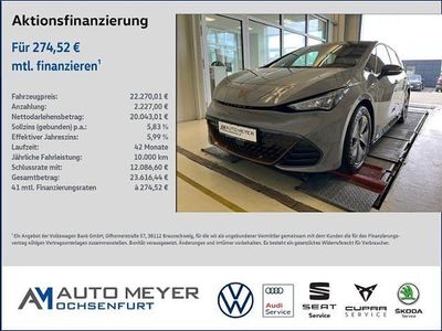 Grau Gebraucht 2022 Cupra Born Kleinwagen | 22.270 € (Fairer Preis)