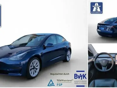 Gebraucht Tesla Model 3 Long Range AWD 366 kW (498 PS) 2021 Blau Limousine