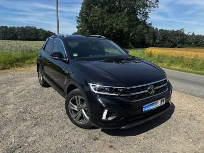 Gebraucht VW T-Roc R-line 150 PS (110 kW) 2023 Schwarz SUV