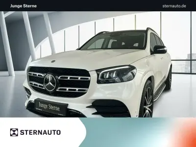 Gebraucht Mercedes GLS450 AMG line 367 PS (269 kW) 2024 Diamantweiss  metalliclack SUV