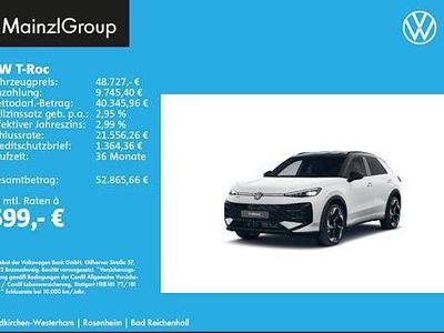 Neu VW T-Roc R-line 150 PS (110 kW) 2025 Weiß SUV