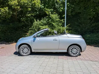 Gebraucht Nissan Micra C+C 88 PS (64 kW) 2006 Silber Cabrio
