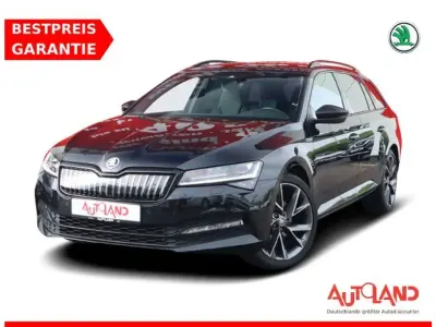 Gebraucht Skoda Superb 218 PS (160 kW) 2021 Blackmagic perleffekt (metallic) Kombi