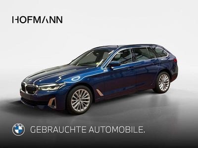 Second-hand BMW 530 Luxury Line 286 CP (210 kW) 2021 Albastru Break