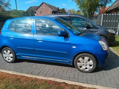 Gebraucht Kia Picanto 68 PS (50 kW) 2007 Blau Kleinwagen