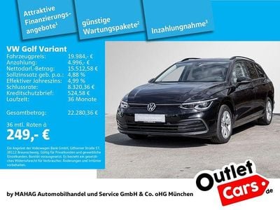 Usata VW Golf VIII Life 150 CV (110 kW) 2022 Nero Station wagon
