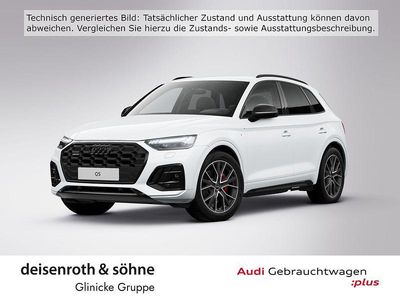 Gletscherweiß metallic Gebraucht 2024 Audi Q5 Ambiente SUV | 51.505 € (Teuer)
