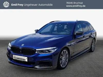 Gebraucht BMW M550 Performance 400 PS (294 kW) 2018 Blau Kombi