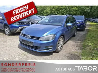 Gebraucht VW Golf VII Highline 122 PS (89 kW) 2013 Blau Limousine