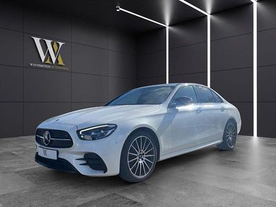 Gebraucht Mercedes E220 AMG line 194 PS (142 kW) 2021 Weiß Limousine