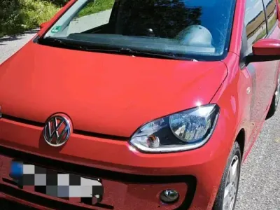 Gebraucht VW up! 75 PS (55 kW) 2014 Rot Kleinwagen