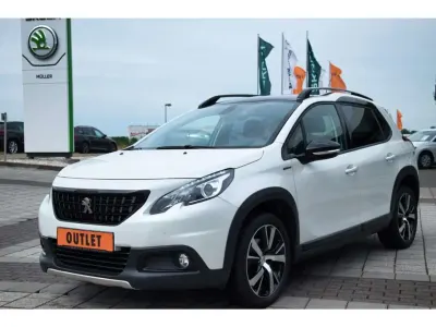 Gebraucht Peugeot 2008 Allure GT-Line 120 PS (88 kW) 2019 Lack weiss perlglänzend/metall SUV