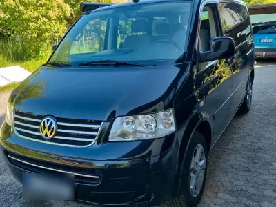 Gebraucht VW Multivan 131 PS (96 kW) 2008 Schwarz Van / Kleinbus