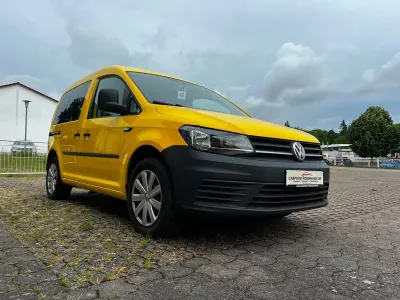 Gebraucht VW Caddy 102 PS (75 kW) 2015 Gelb Van / Kleinbus