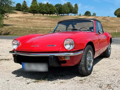 Gebraucht Triumph Spitfire 69 PS (50 kW) 1971 Rot Cabrio
