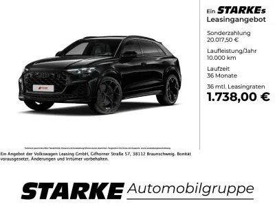 Neu Audi RS Q8 Performance 640 PS (470 kW) 2026 Schwarz SUV