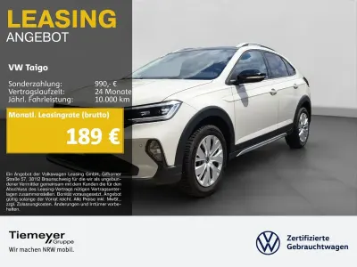 Gebraucht VW Taigo Style 110 PS (80 kW) 2023 Grau SUV