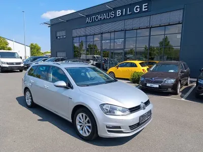 Gebraucht VW Golf VII LOUNGE 110 PS (80 kW) 2015 Silber Kombi