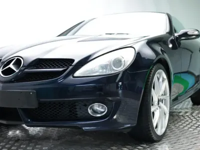 Gebraucht Mercedes SLK350 272 PS (200 kW) 2004 Blau Cabrio